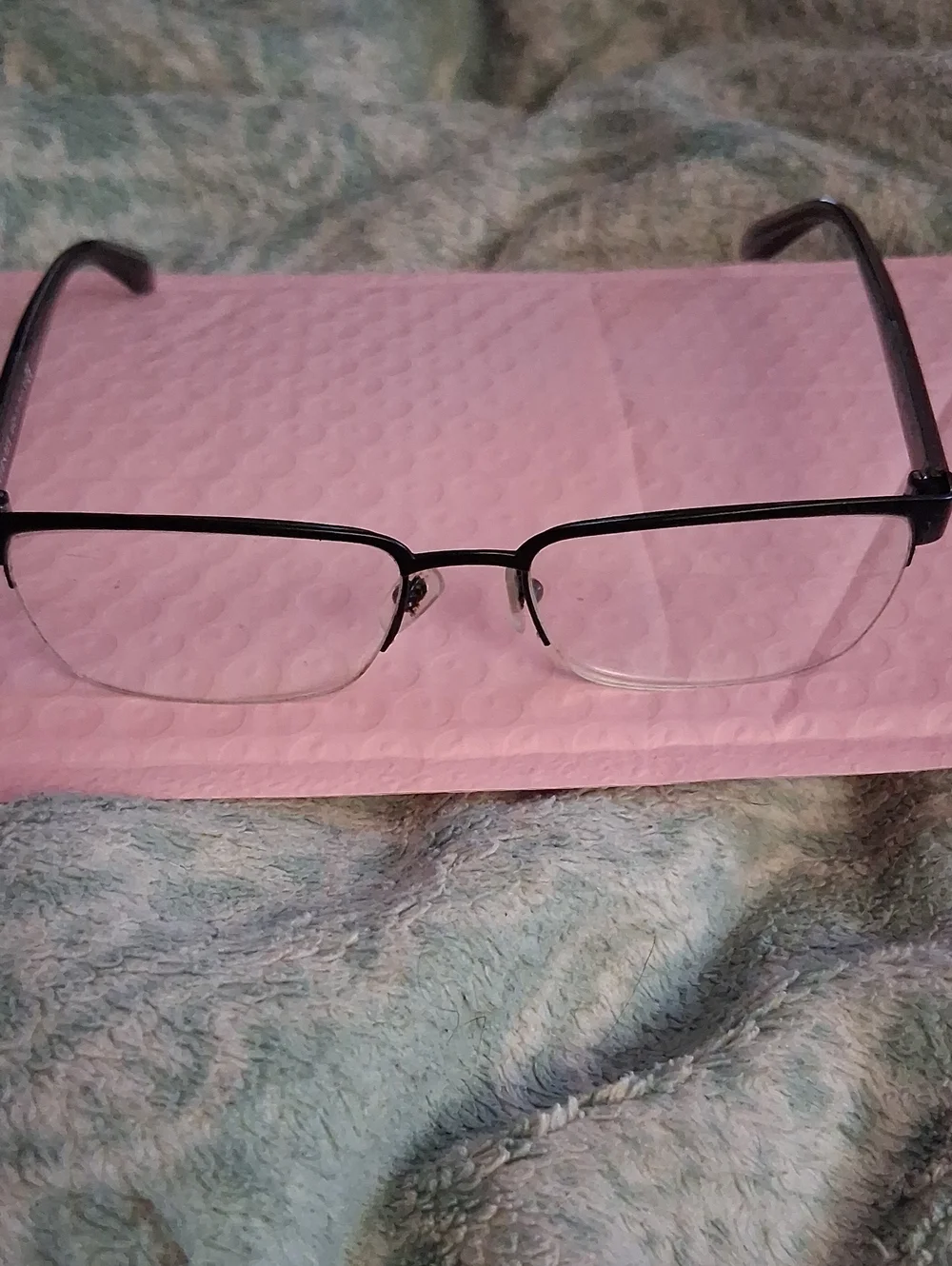 Versace Classic Rectangular Metal Eyeglasses in Black VERSACE BLACK METAL RECTANGULAR EYEGLASSES MOD 1001 1009 54  main image 4
